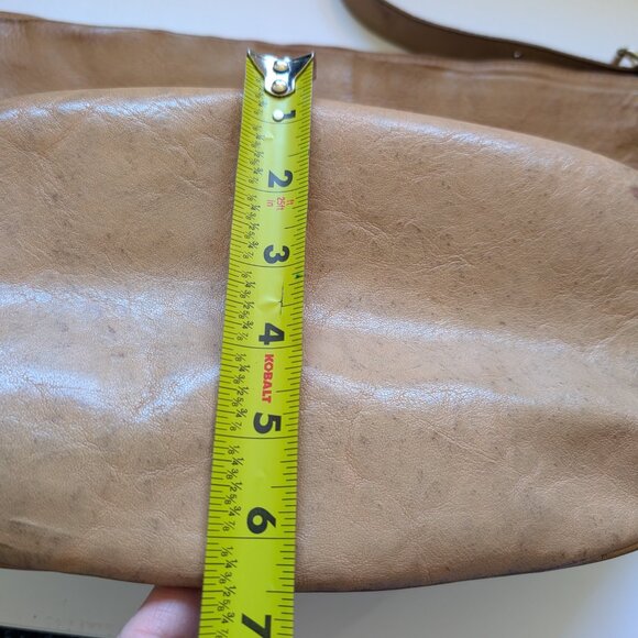 Gorgeous vintage Paola Del Lungo Italian Leather Hobo Shoulder Bag - Picture 15 of 16